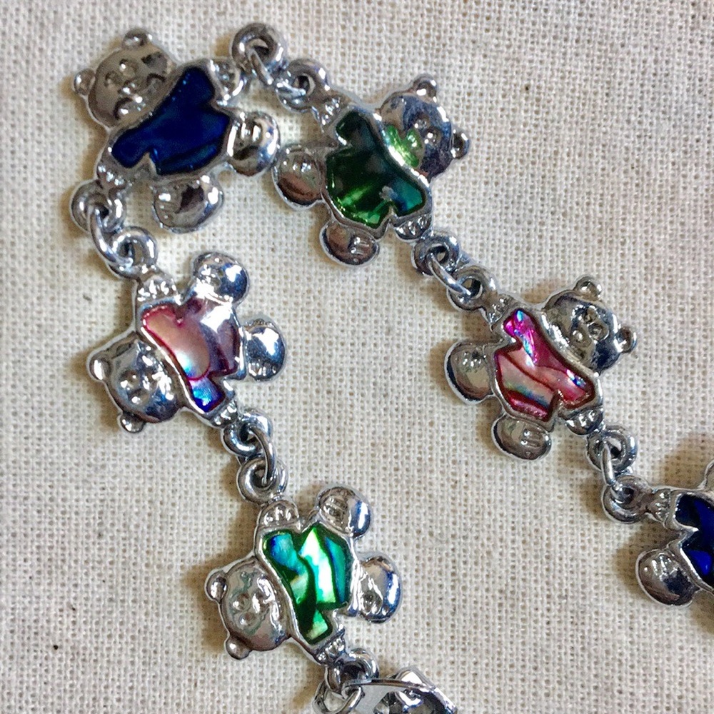 Teddy bear bracelet
